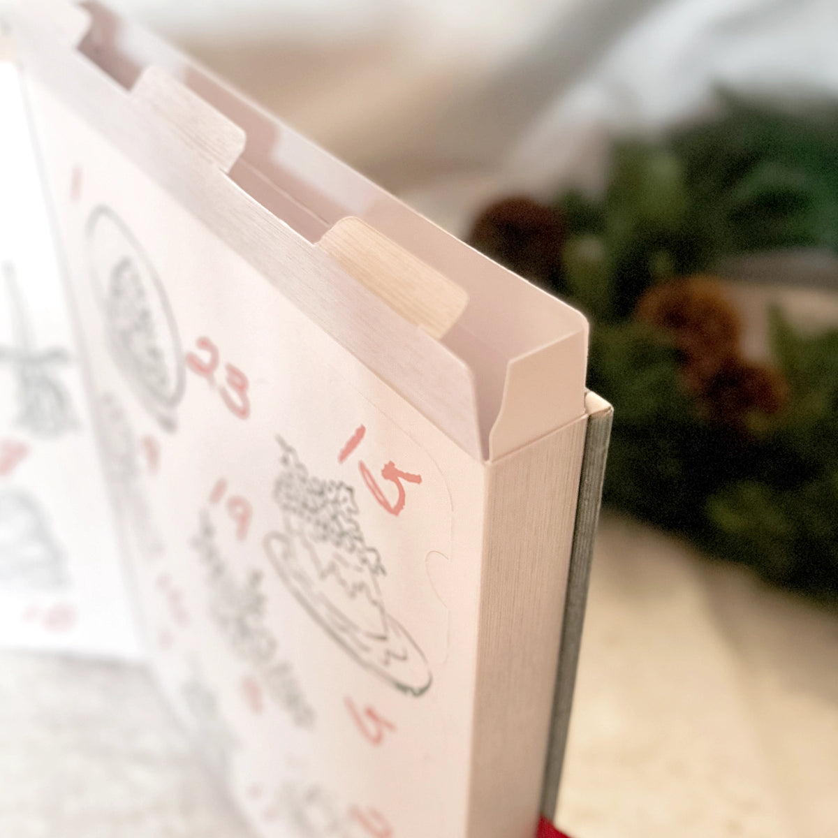 Calendario dell'Avvento Vintage Christmas - da 5 pezzi