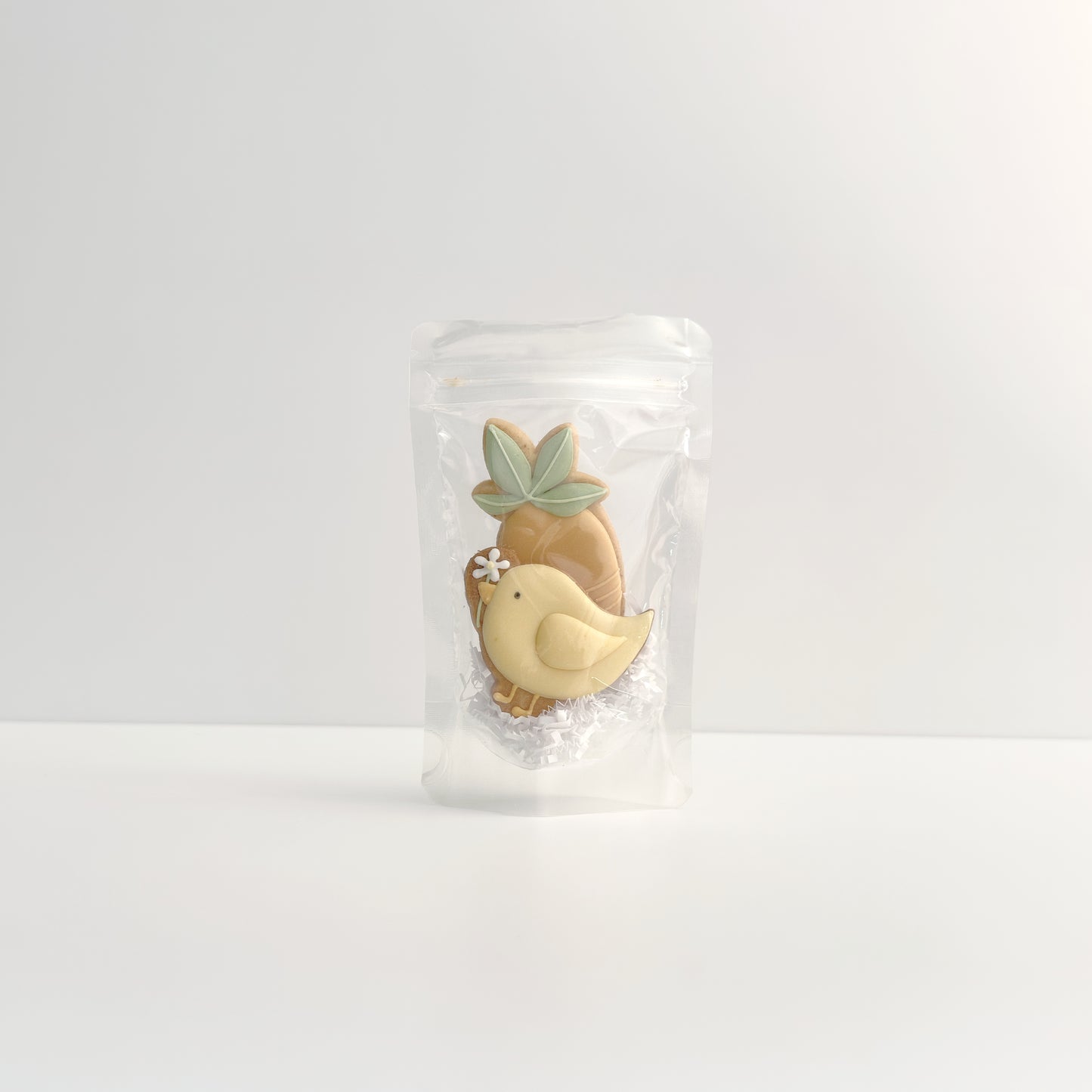 Mini busta stand-up crystal trasparente con zip alimentare 8,5x14 cm